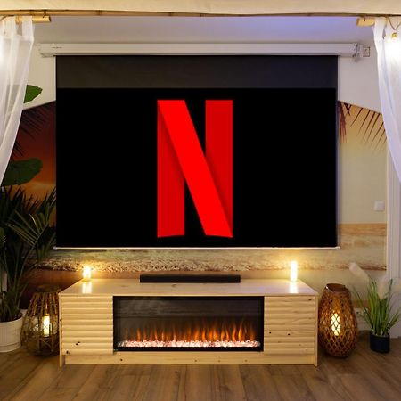Lit Rond Tres Grand Et Confortable - Garage Possible Ou Parking Gratuit Rue - Gare 2 Min Et Ville 4 Min En Tram - Ciel Etoile - Netflix Videoprojecteur - Luxe Et Evasion Страсбург Экстерьер фото